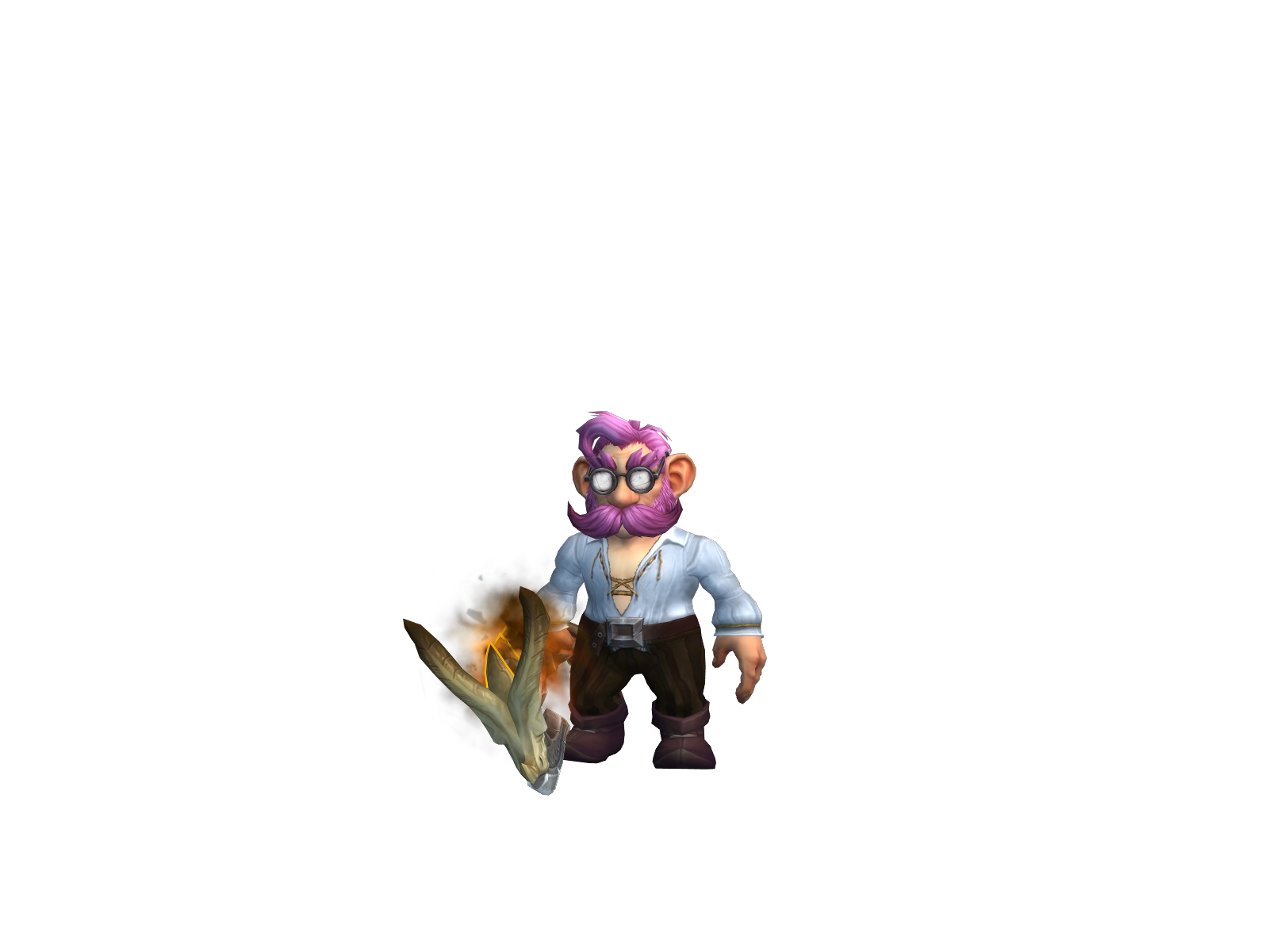 Louisvuittón 3D character render