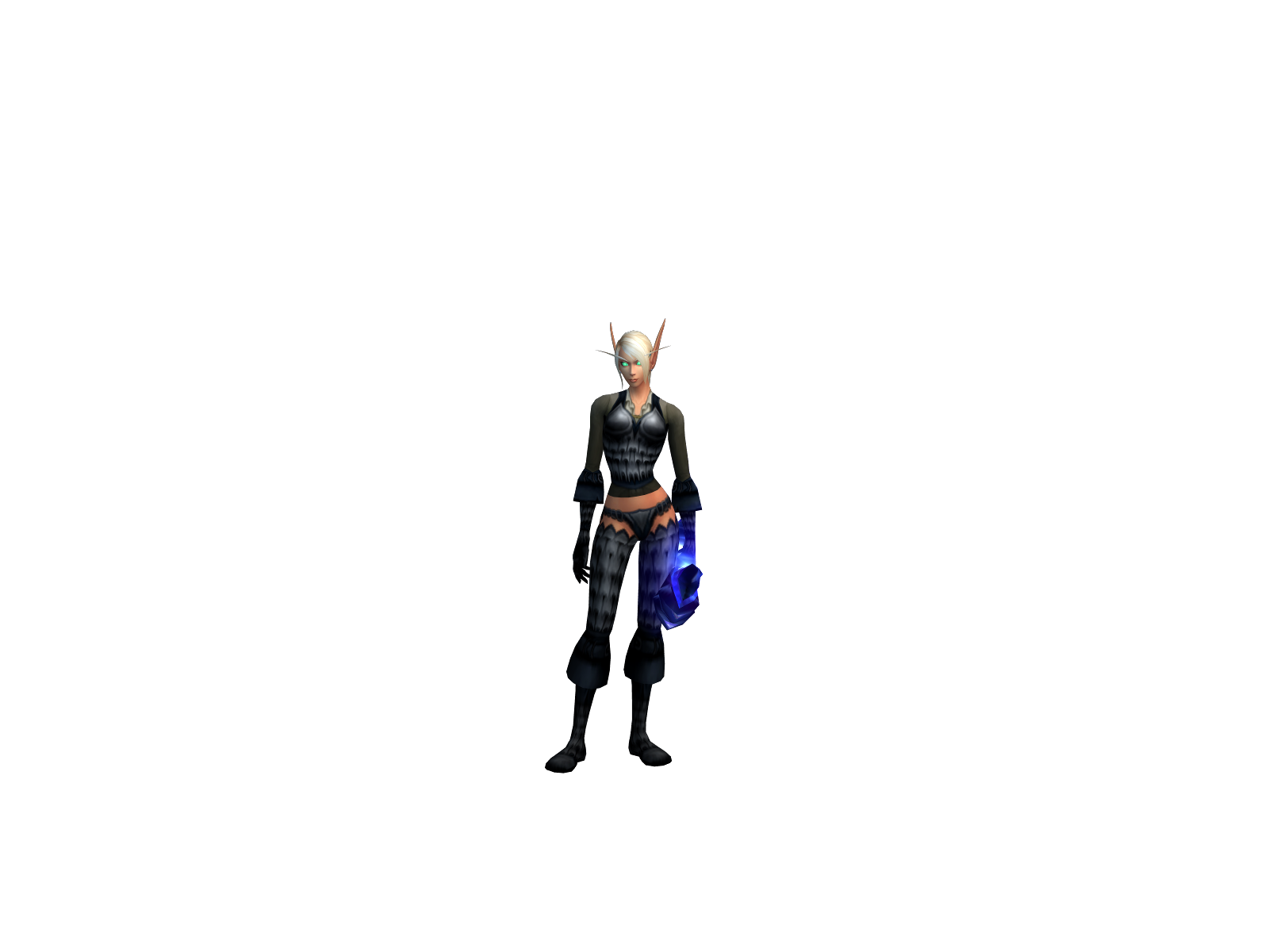 Sine 3D character render