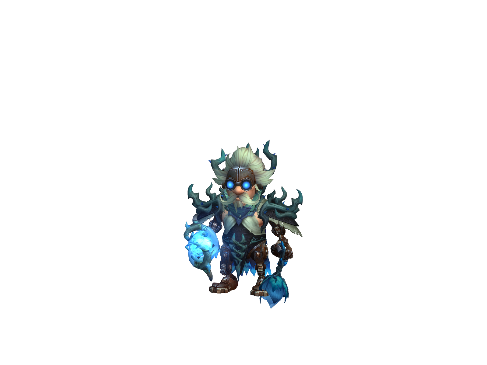 Fusteron 3D character render