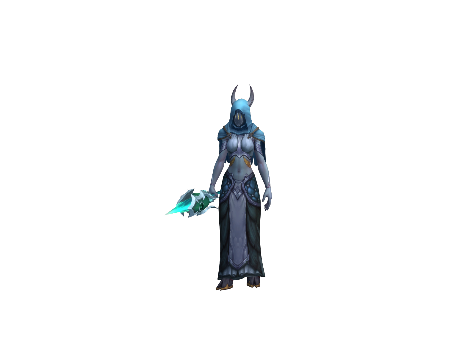 Castera 3D character render