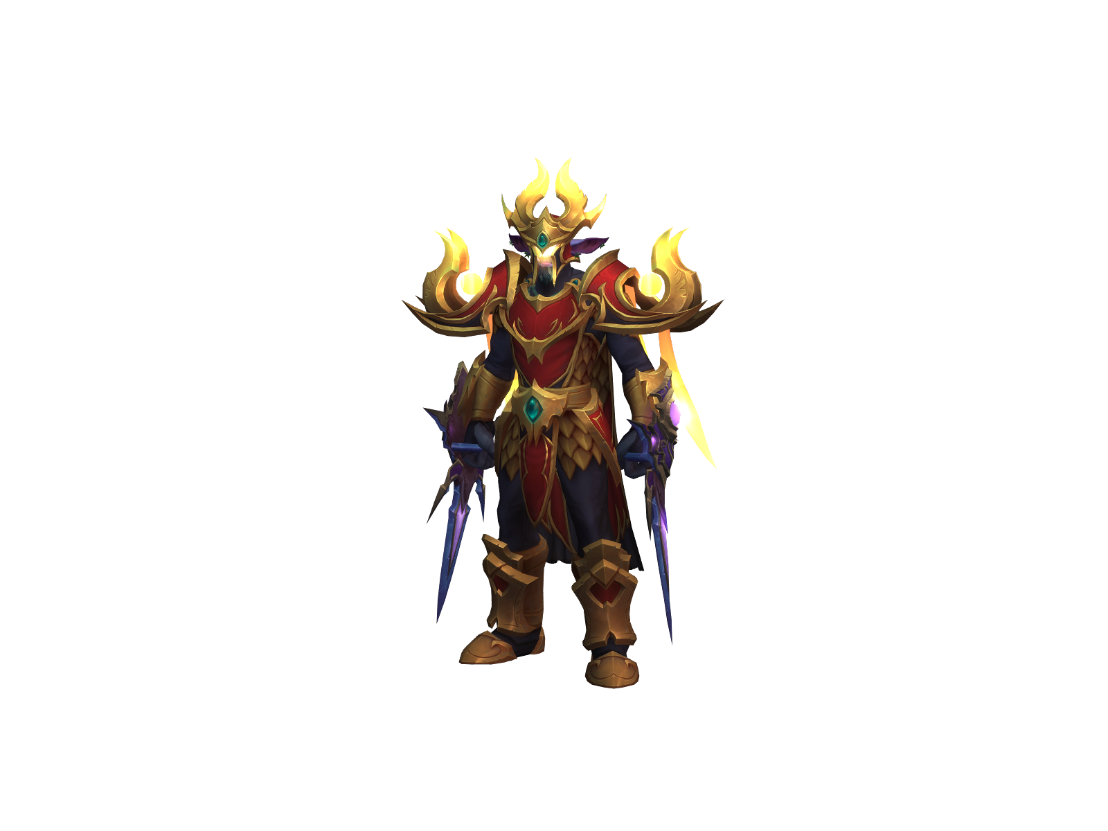 Dugork 3D character render