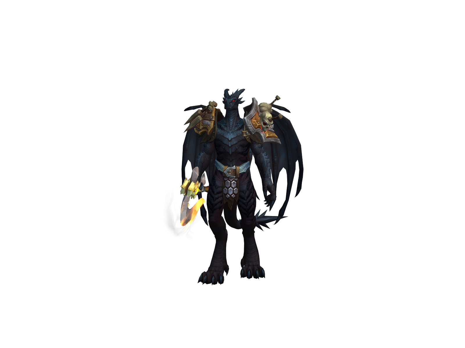 Tistadragon 3D character render