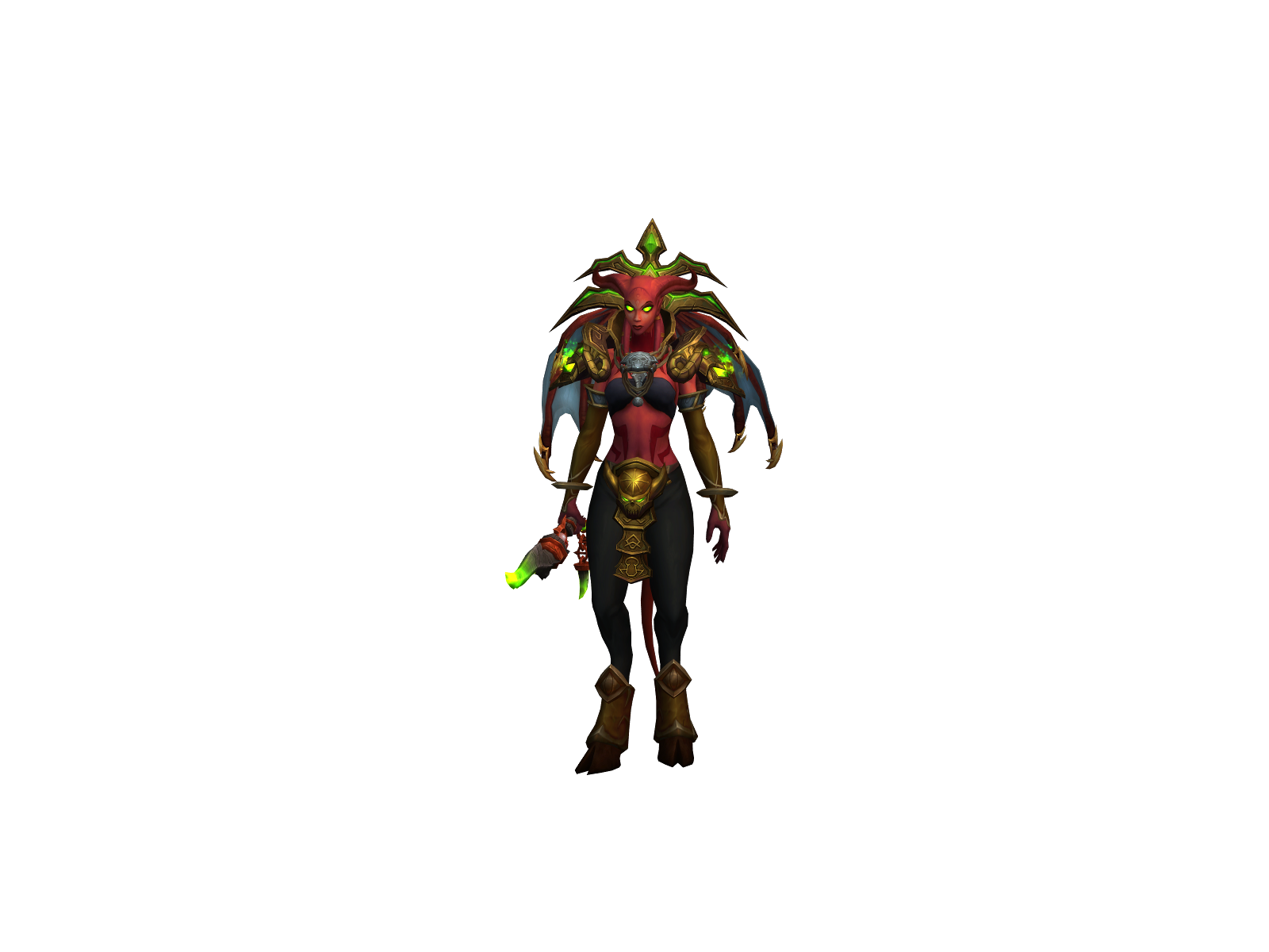 Xaanthi 3D character render