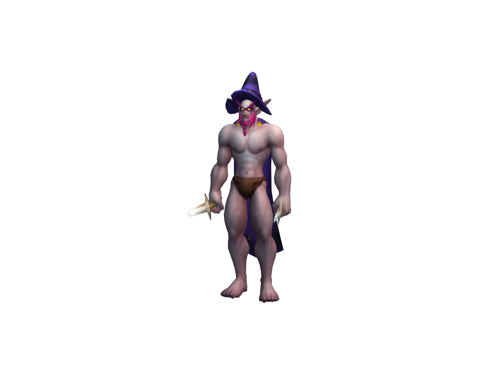 Strapdaddy 3D character render
