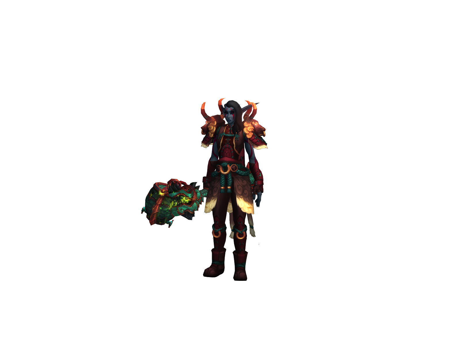 Beaumonde 3D character render