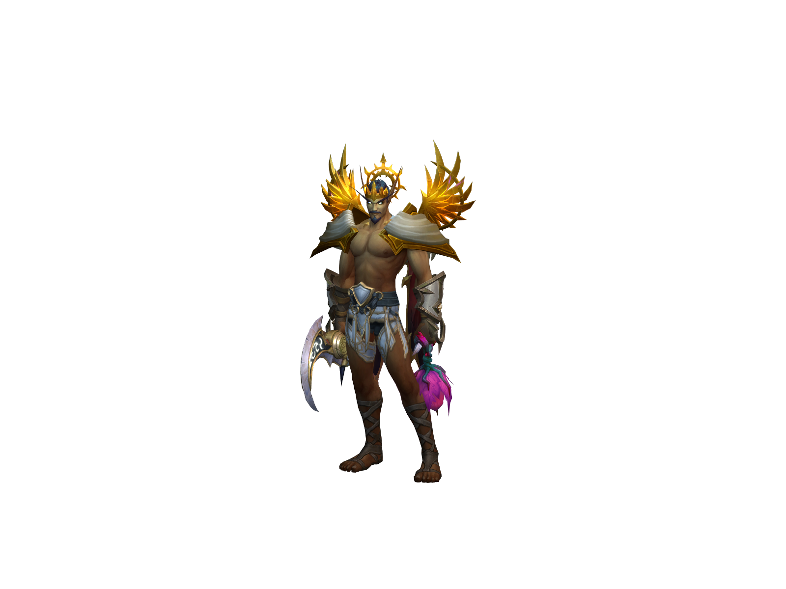 Seraphalos 3D character render