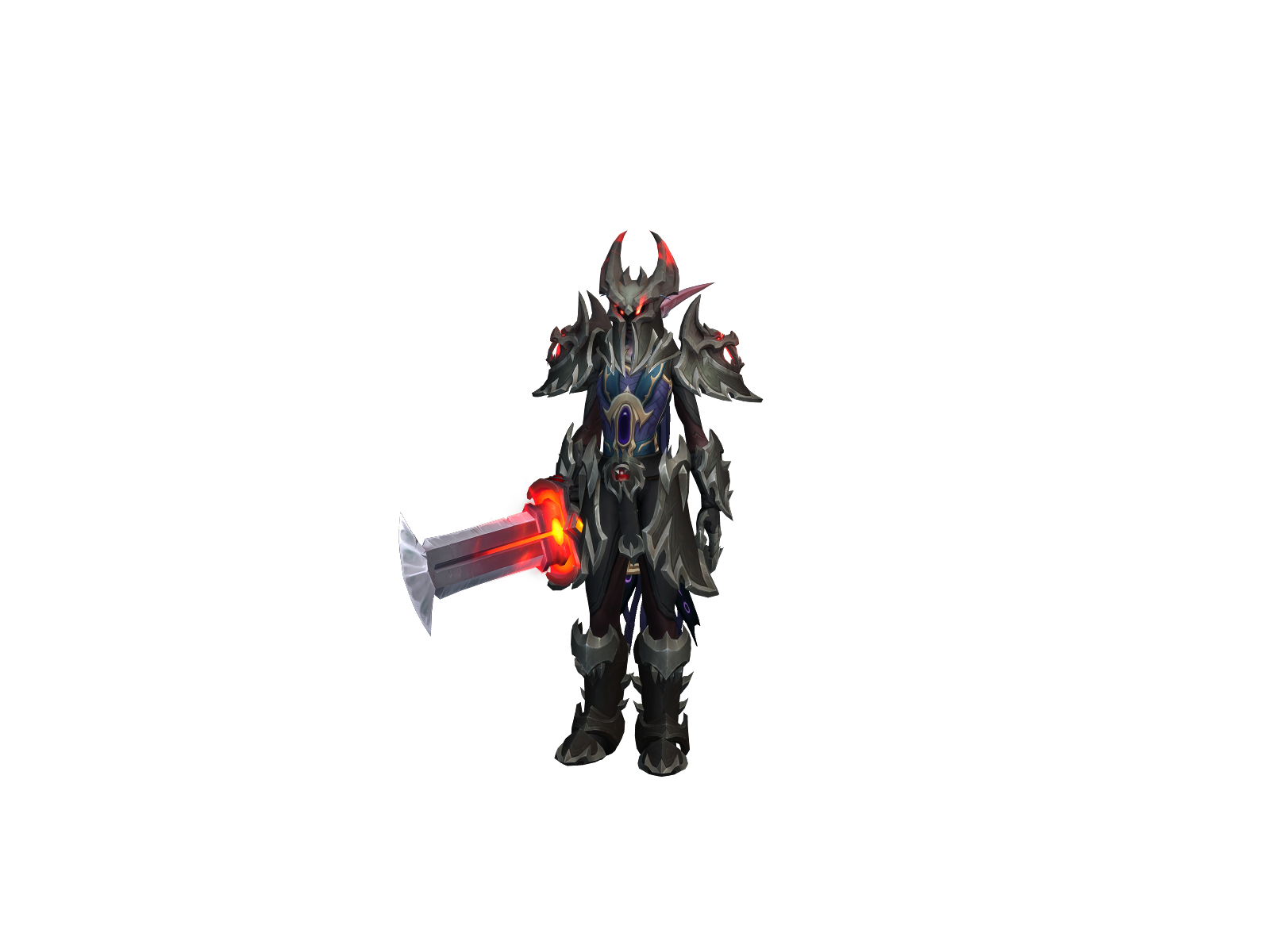 Crychic 3D character render