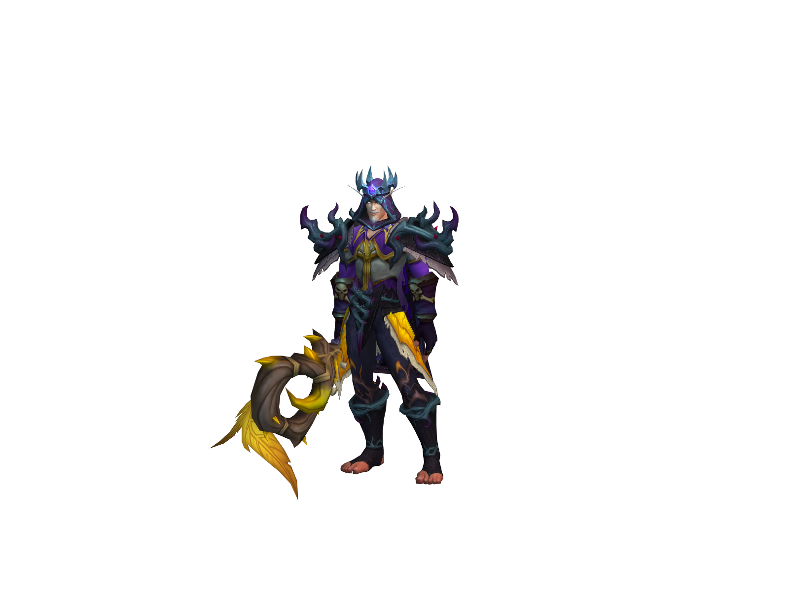 Hadon 3D character render