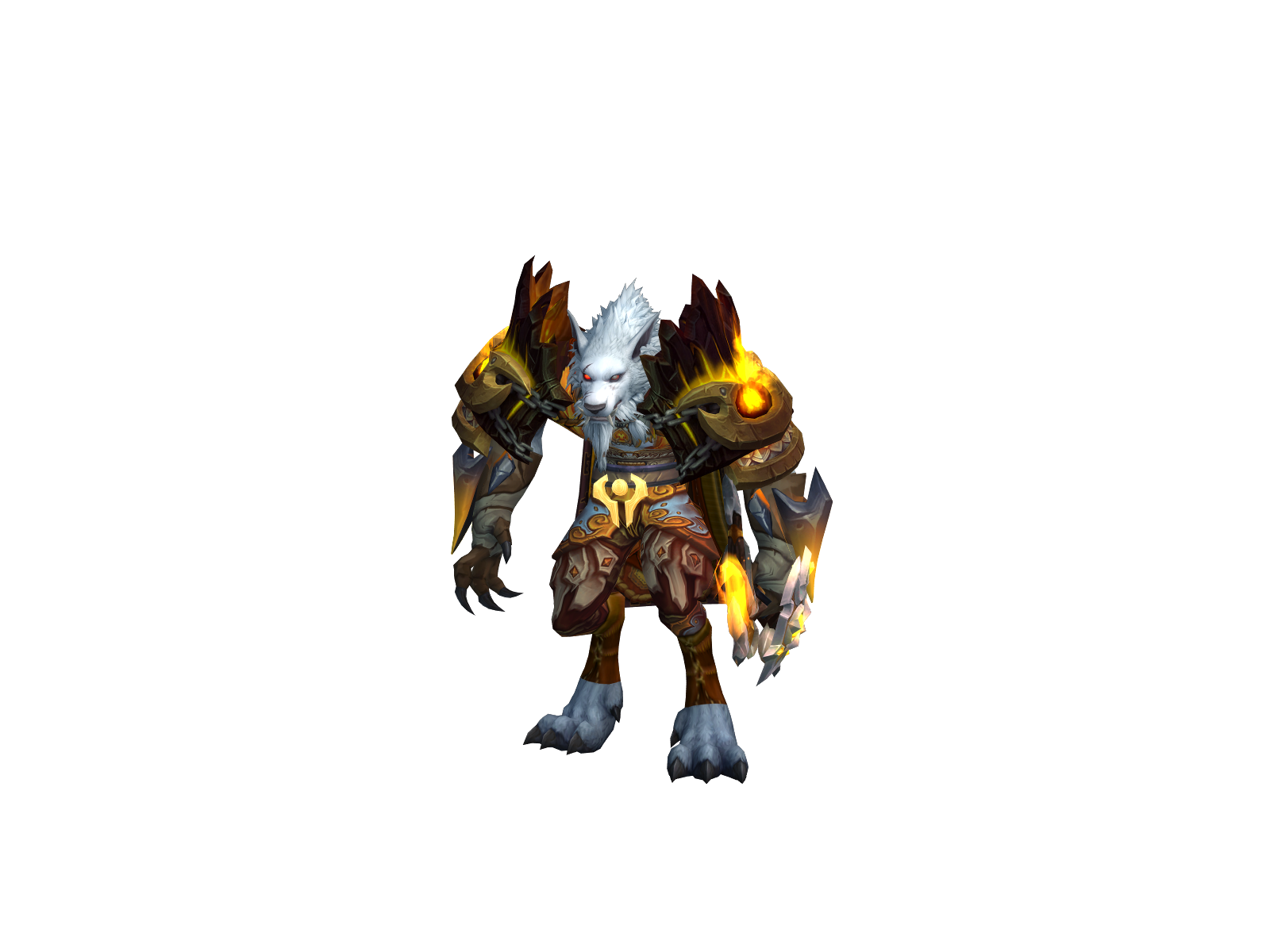 Saberwolfe 3D character render