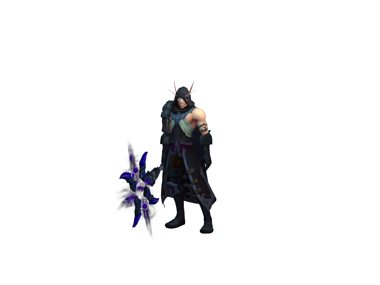 Raxxaru 3D character render