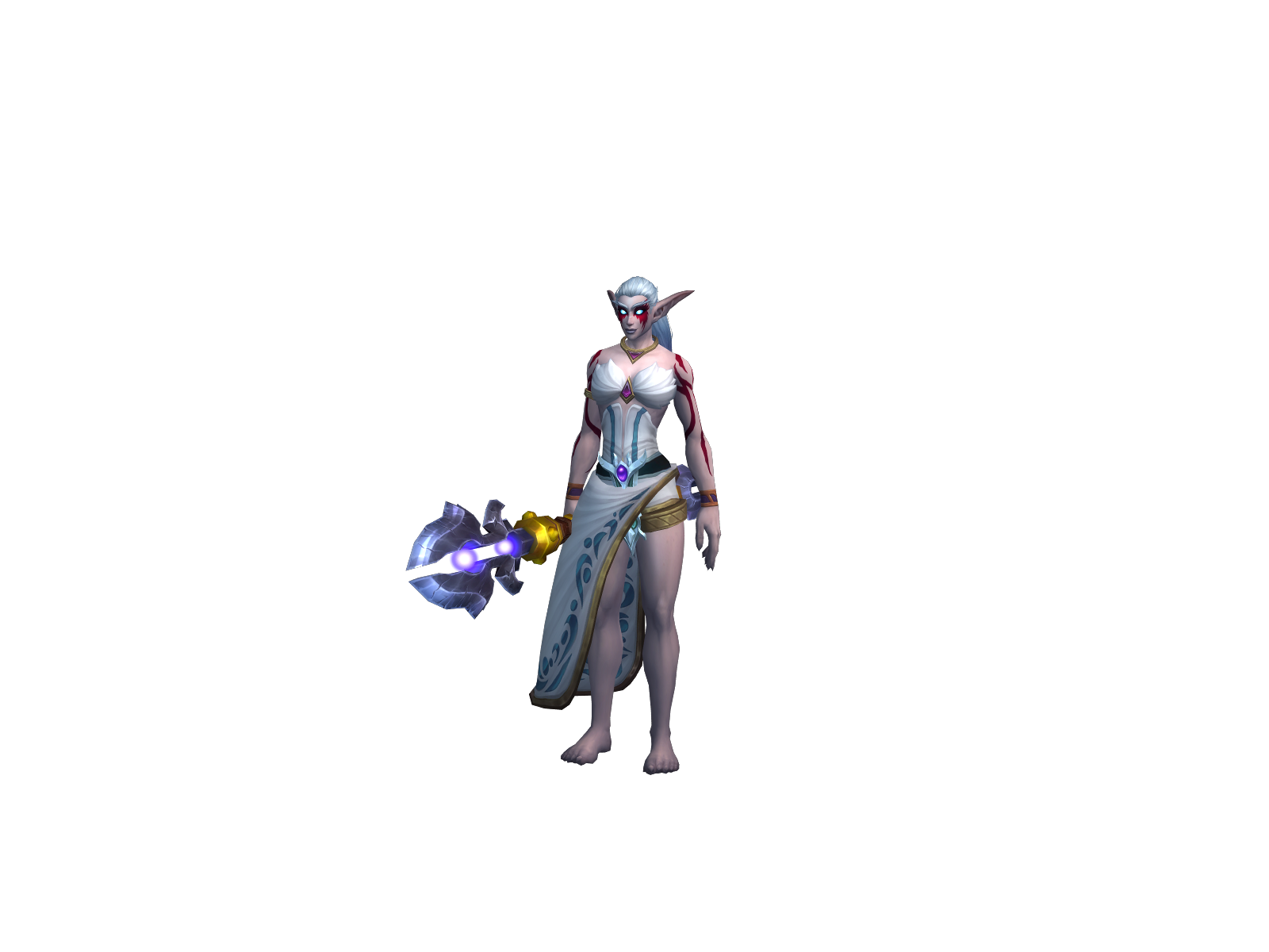Golpeameplis 3D character render
