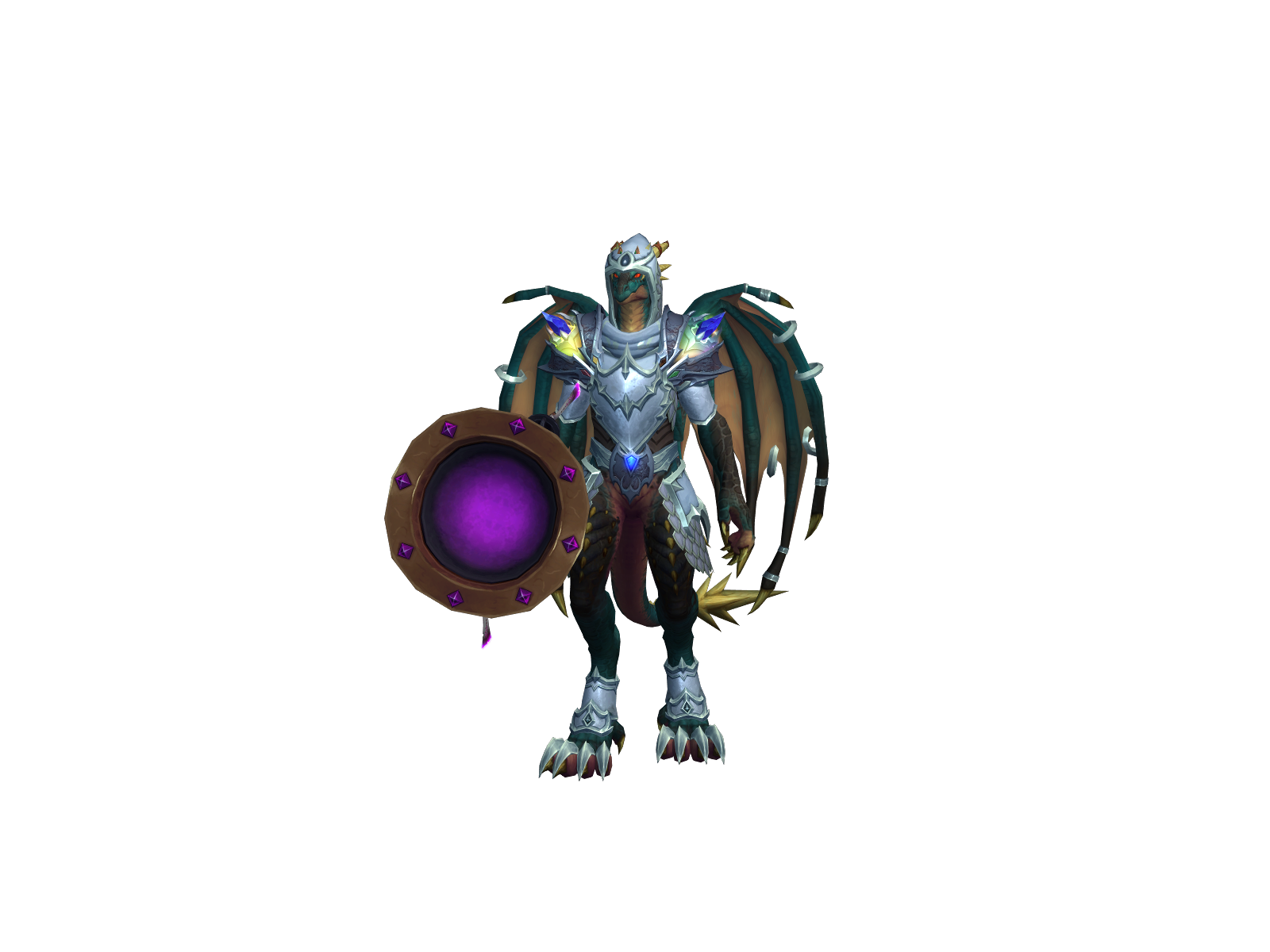 Shenrón 3D character render