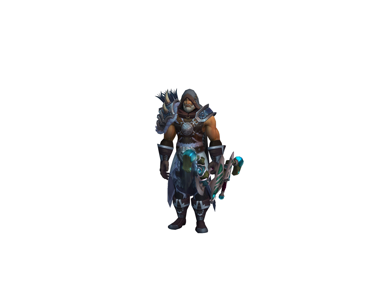 Earler 3D character render