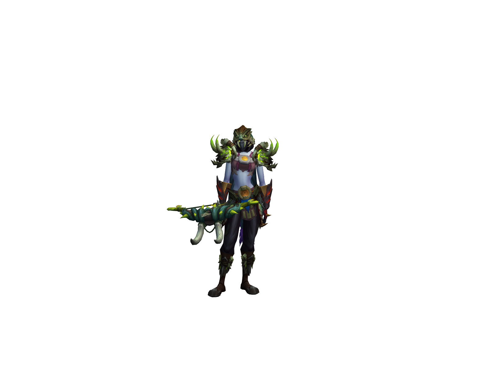 Saffron 3D character render