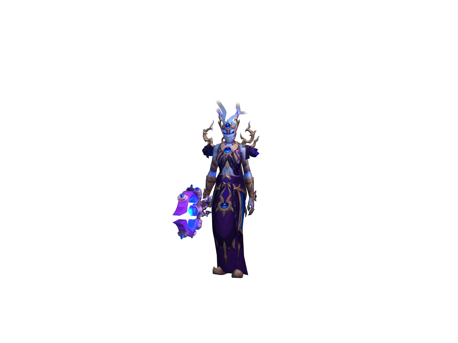 Conjuration 3D character render
