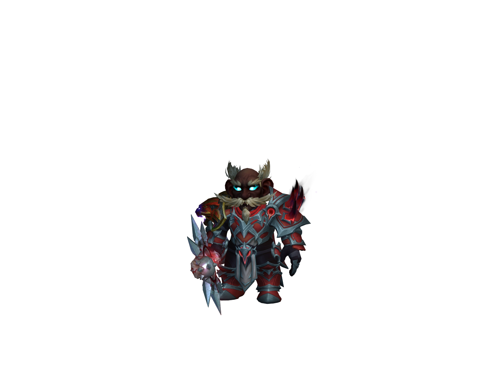 Ilrik 3D character render