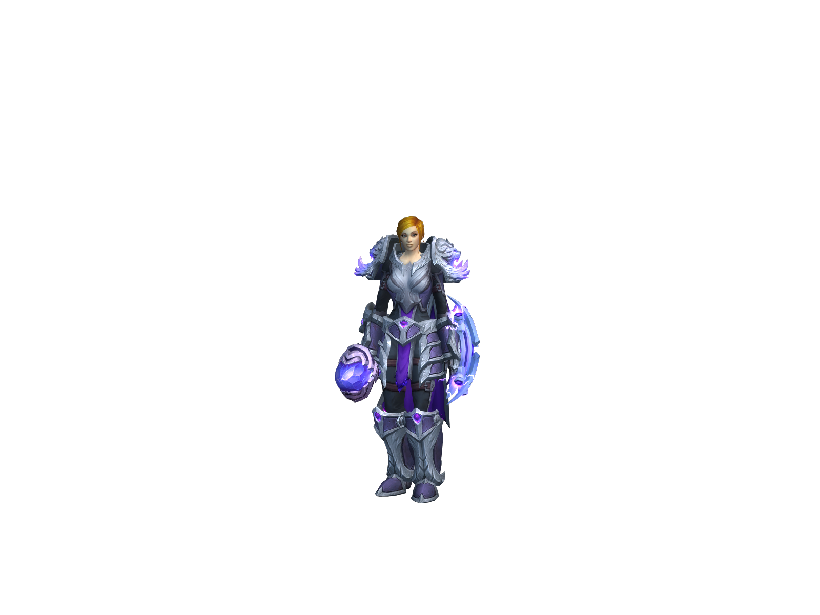 Ziphea 3D character render