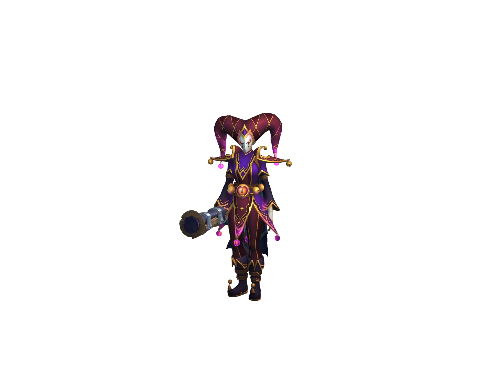 Fingurme 3D character render
