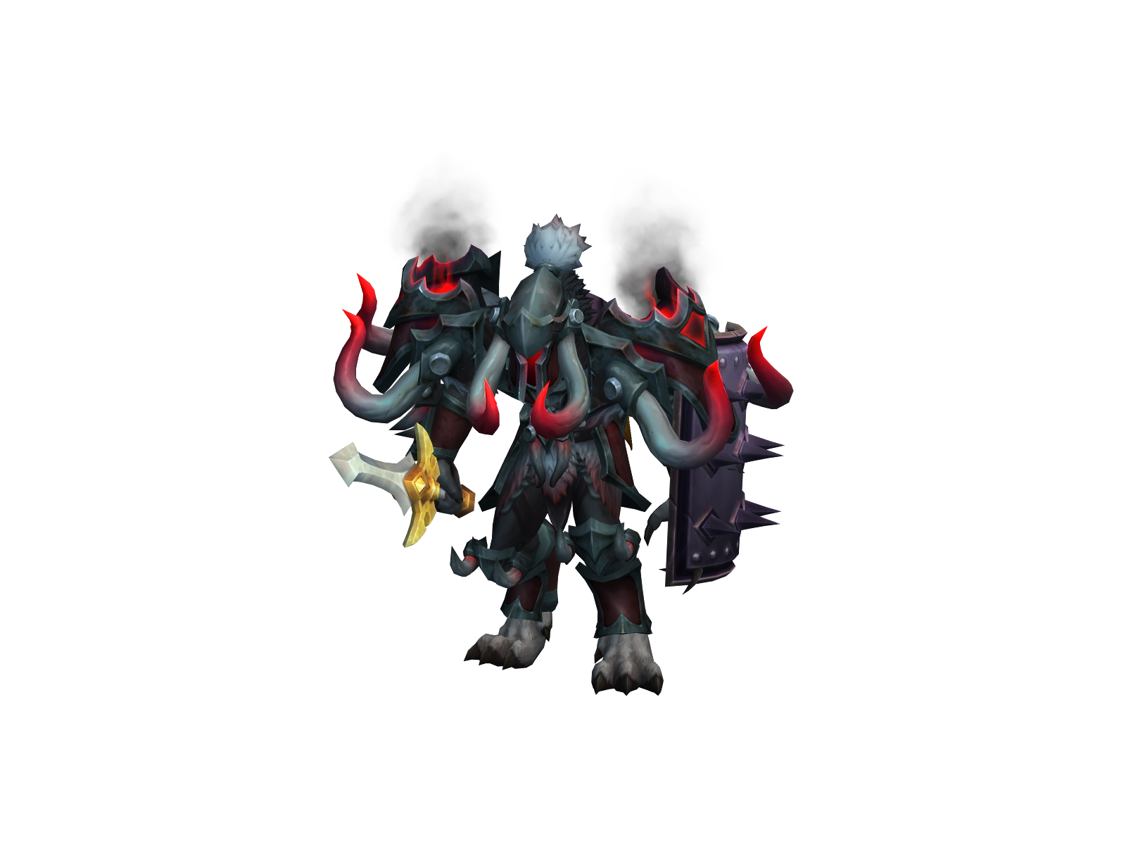 Characi 3D character render