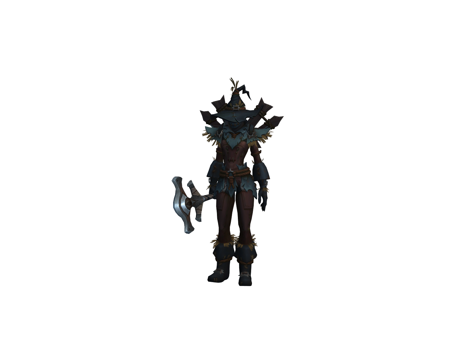 Woodycat 3D character render