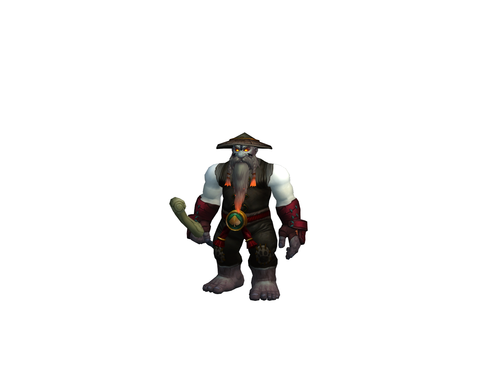 Rectus 3D character render