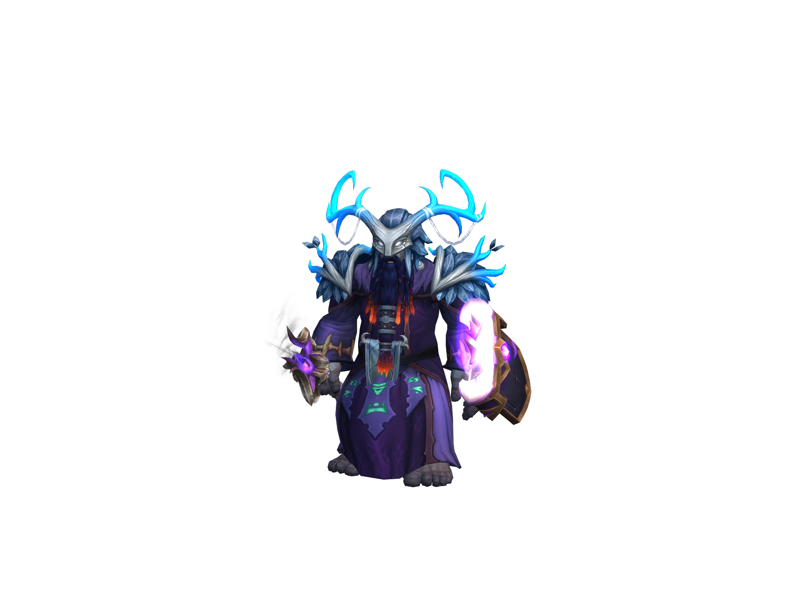 Noodin 3D character render
