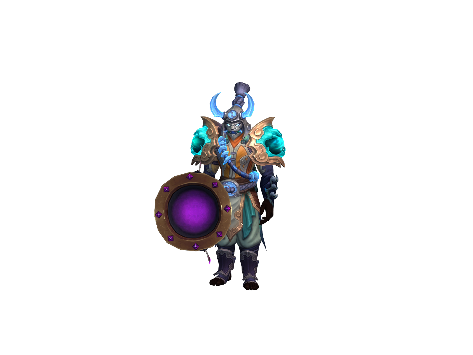 Wawed 3D character render
