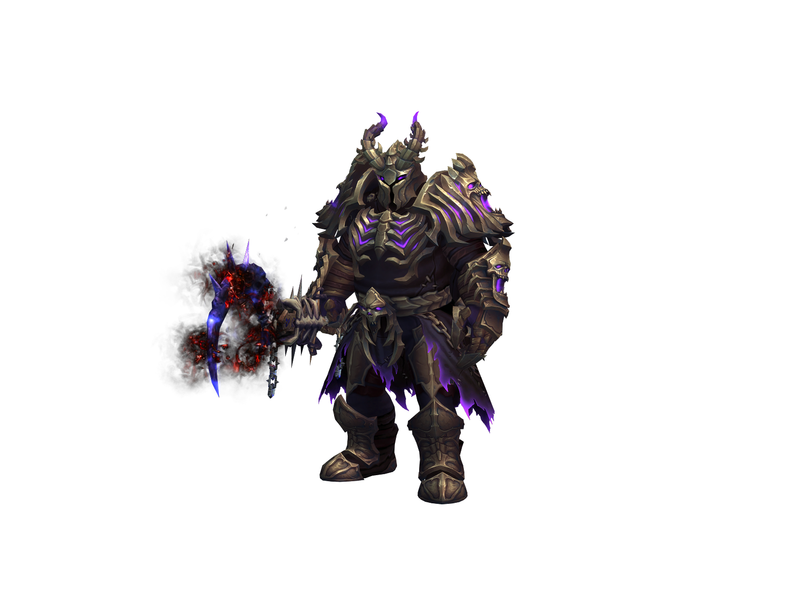 Darktemplár 3D character render