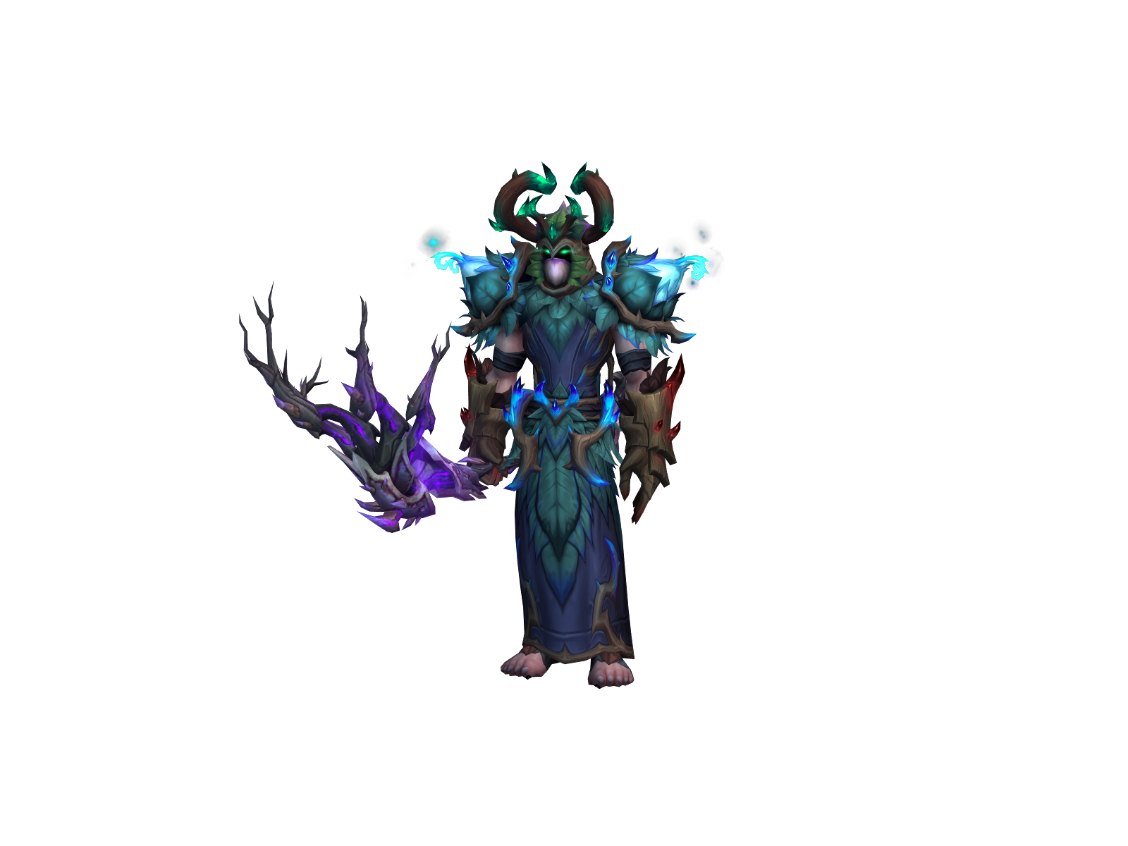 Wenhermit 3D character render