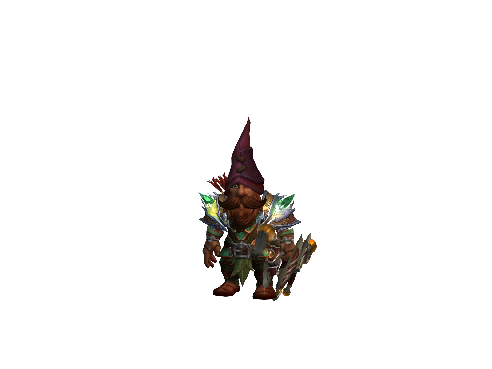 Wubbachubba 3D character render