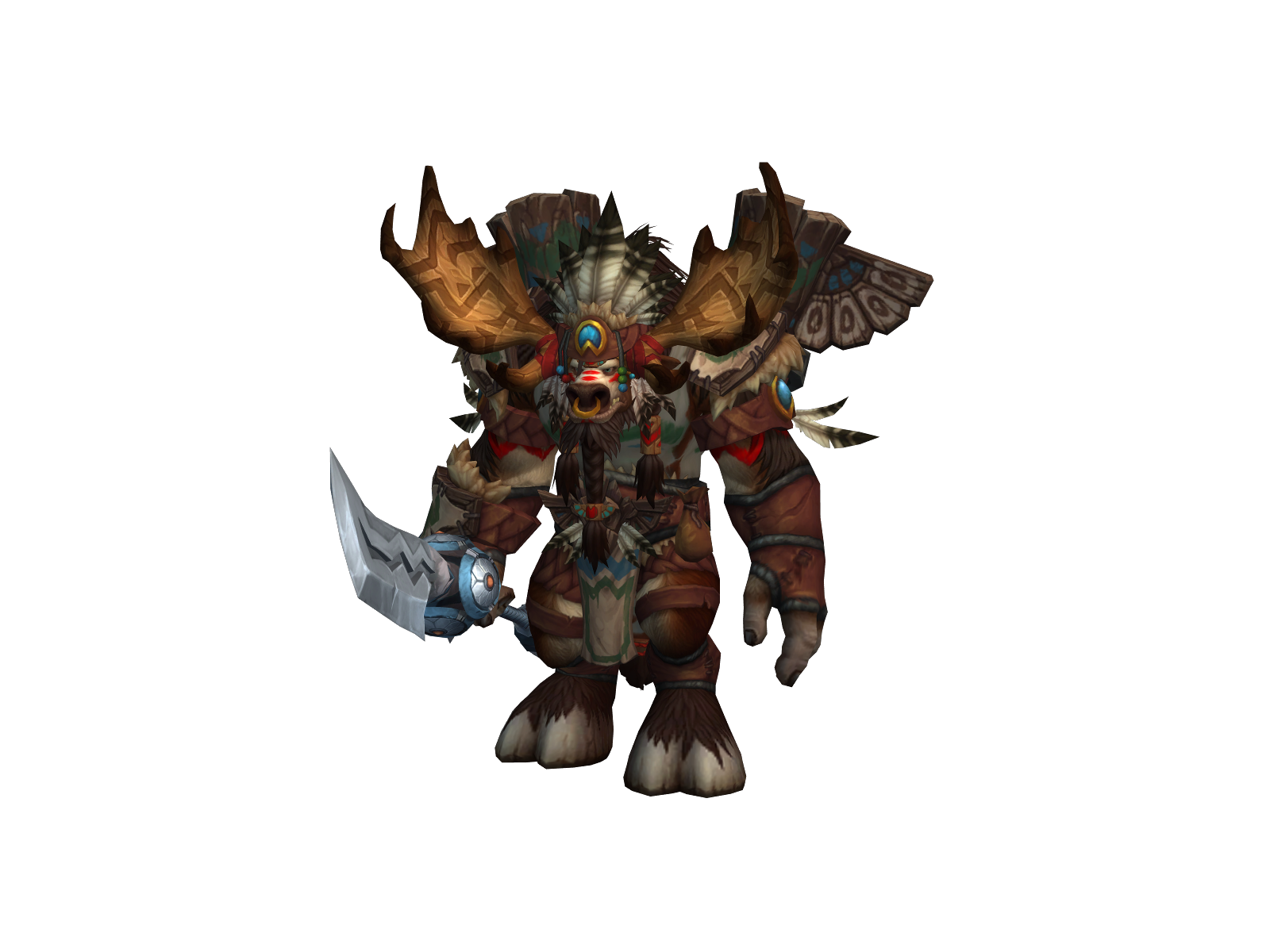 Niú 3D character render