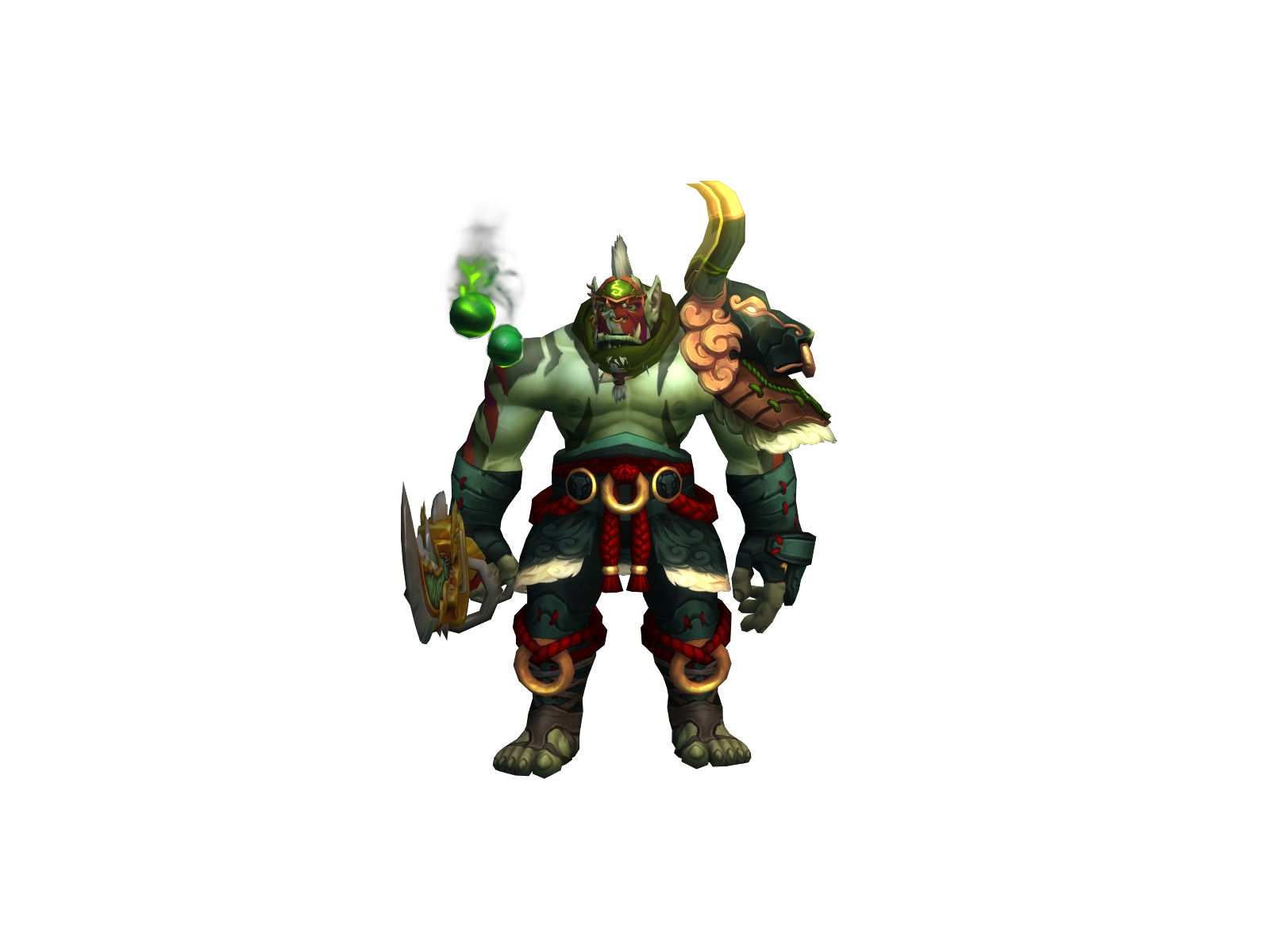 Stormpounder 3D character render