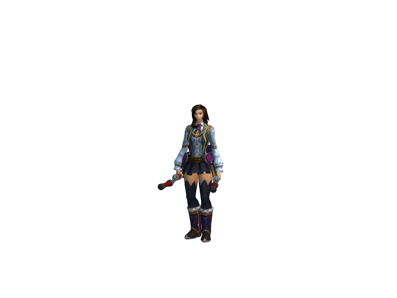 Táo 3D character render