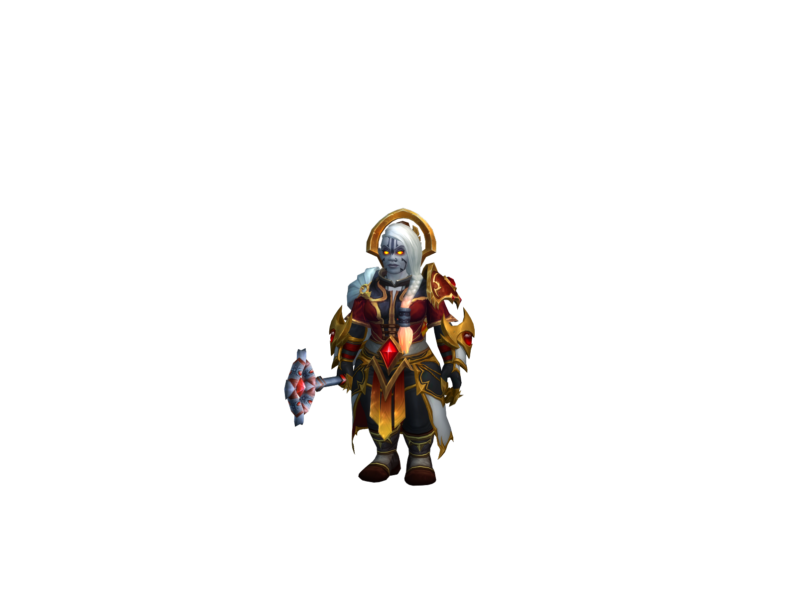 Anga 3D character render