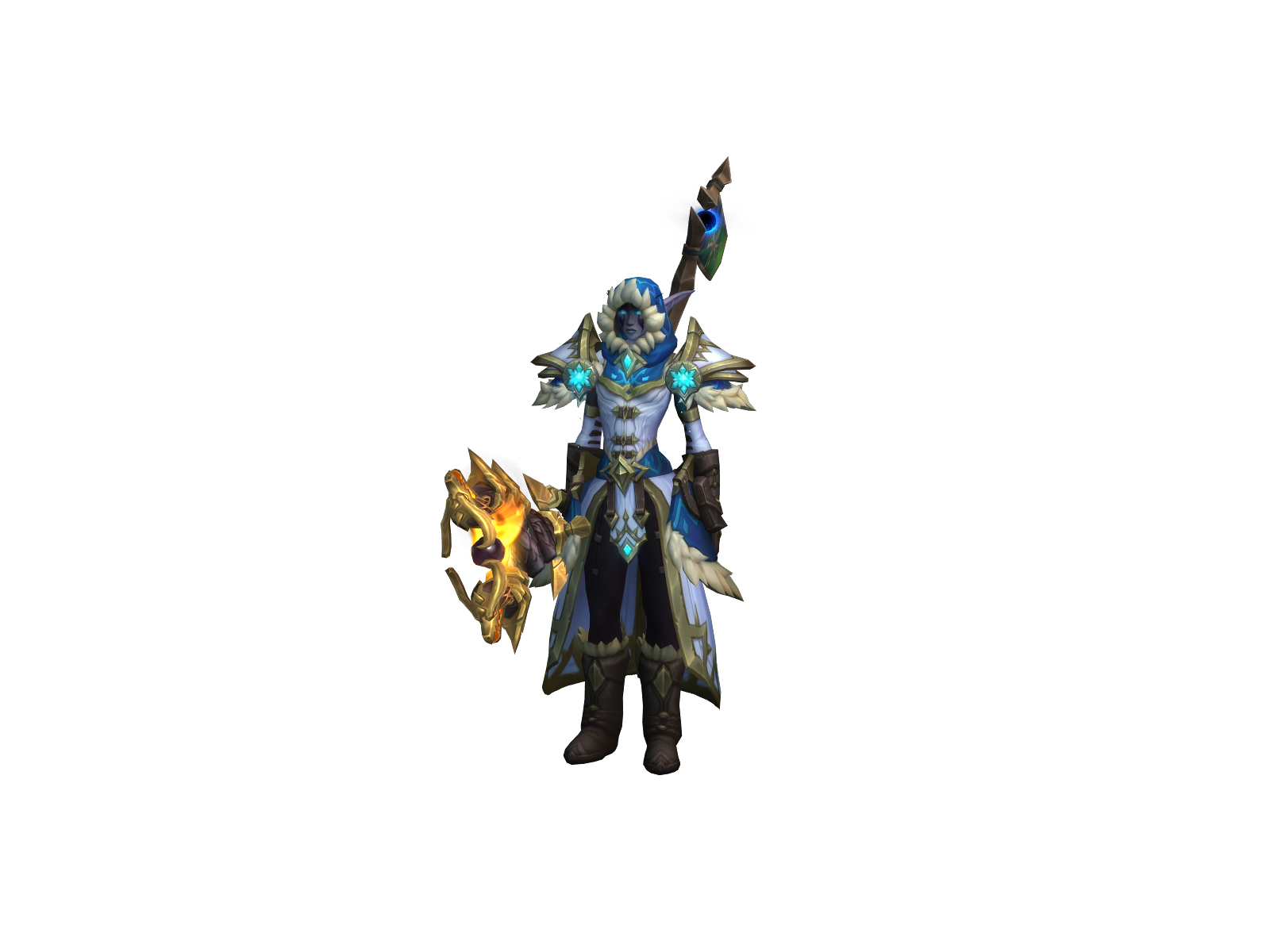 Parkii 3D character render
