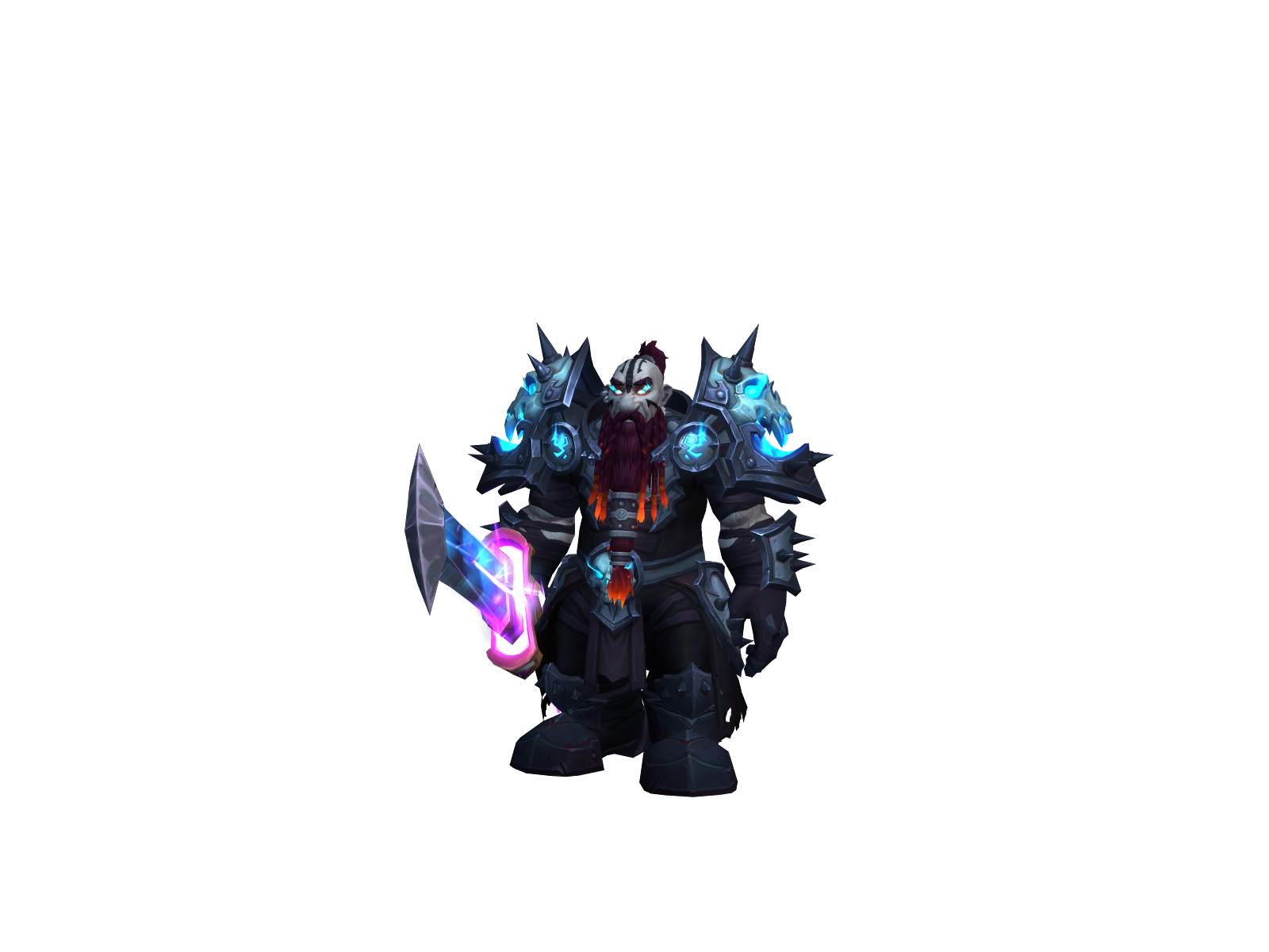 Telrenaur 3D character render