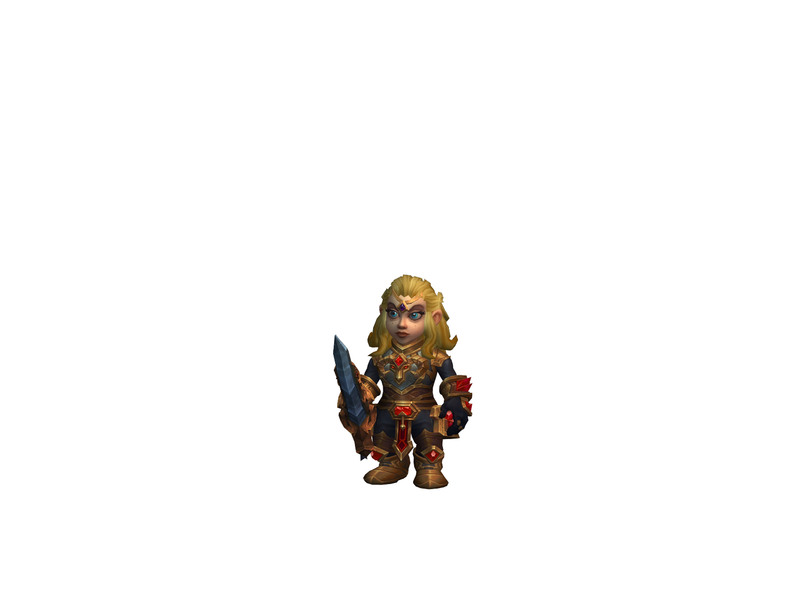 Anlucia 3D character render