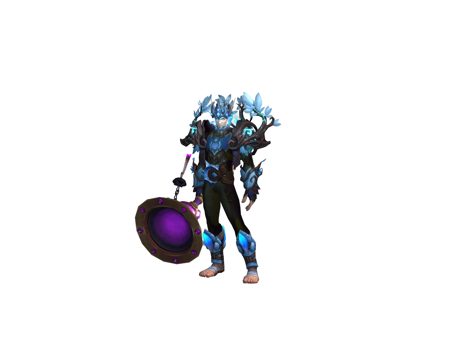 Wínters 3D character render