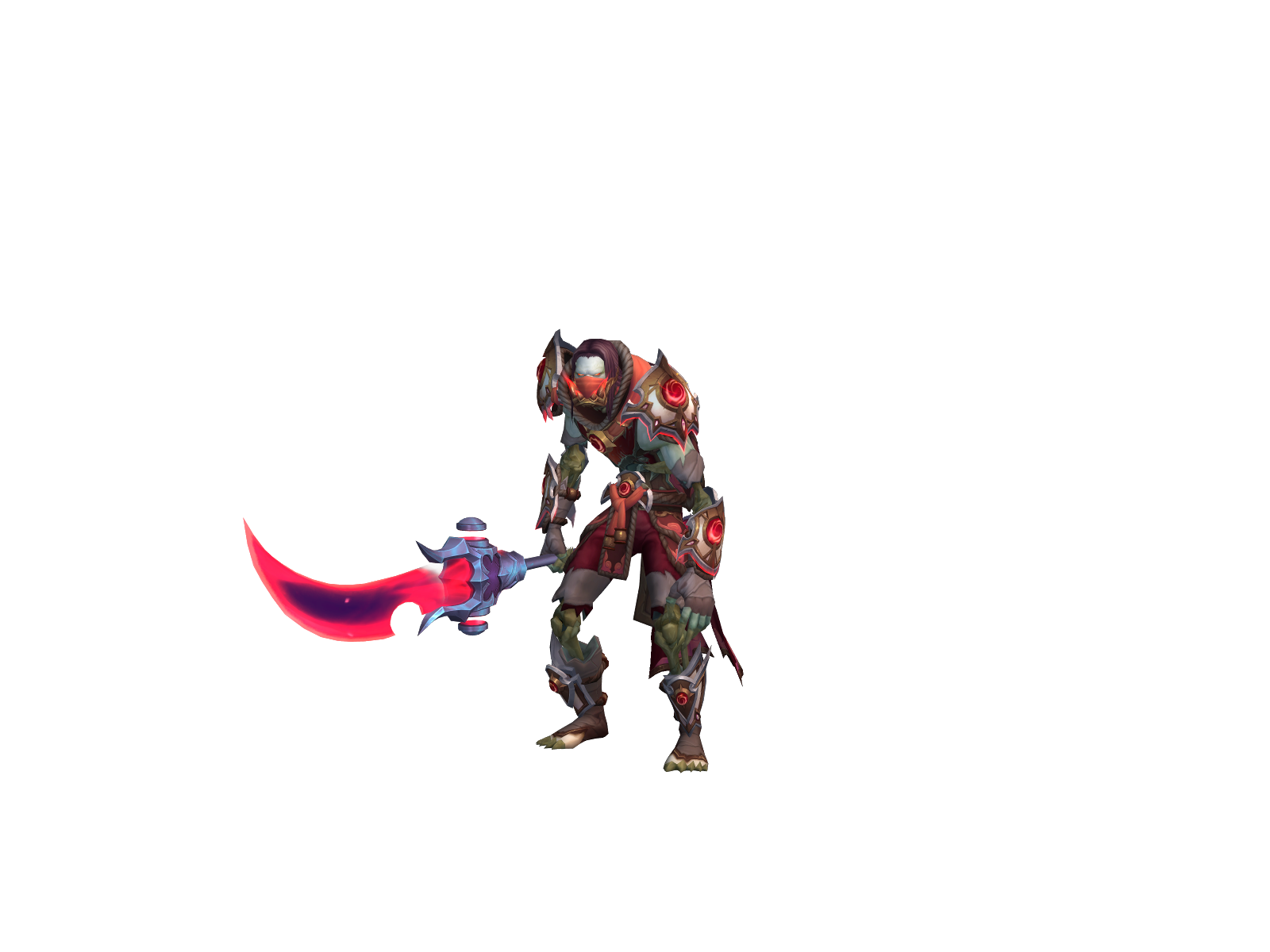 Immotzale 3D character render