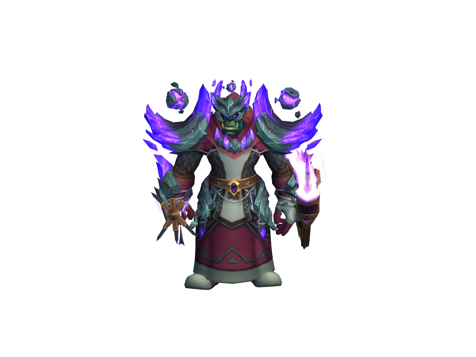 Mizukkage 3D character render