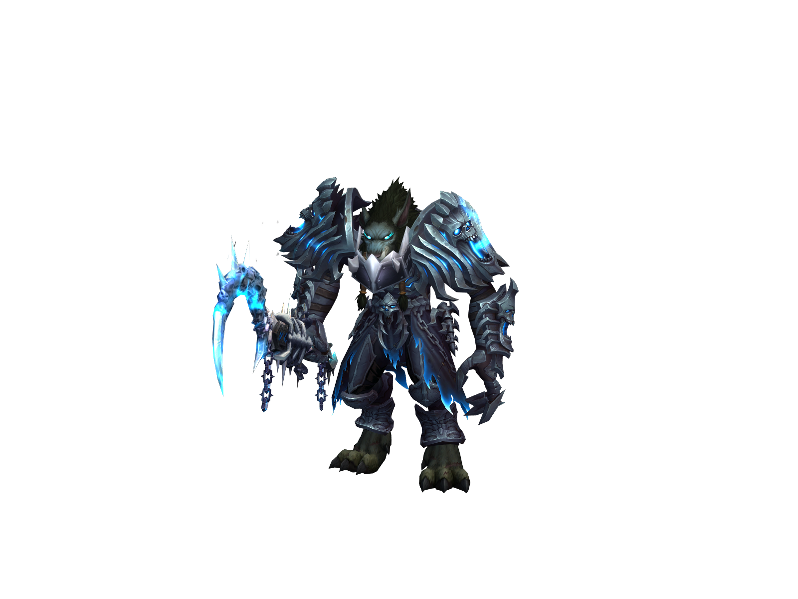Stenerian 3D character render