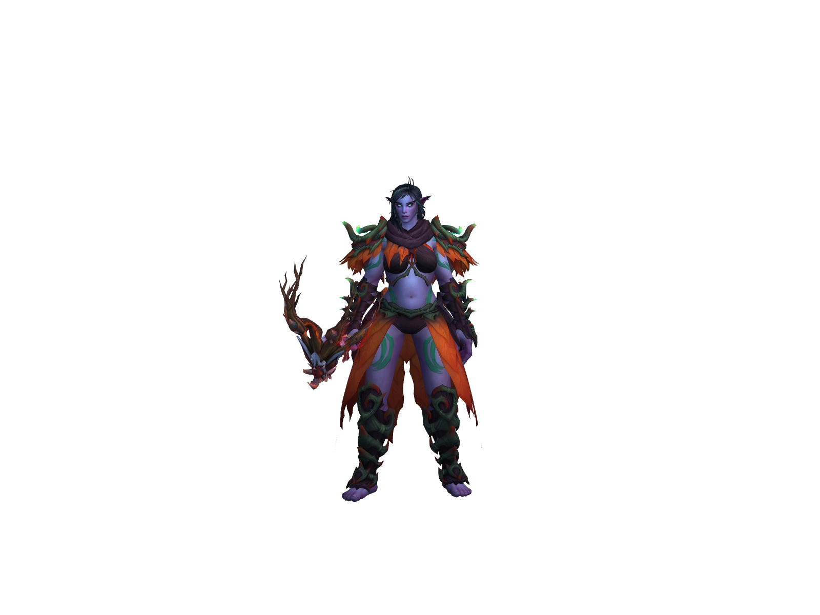 Medvedya 3D character render