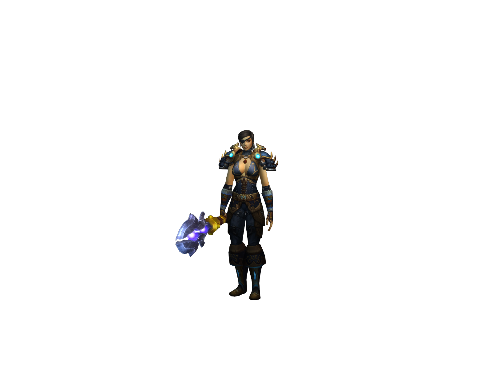 Chibags 3D character render