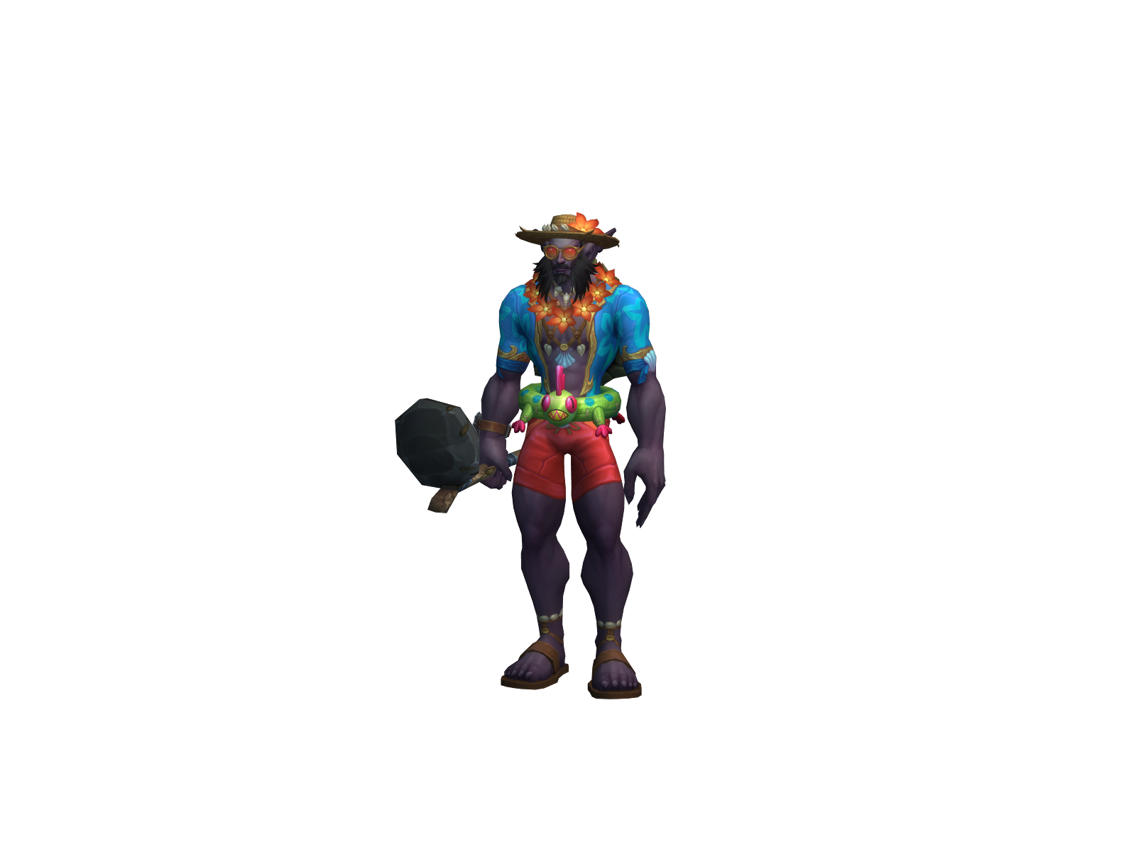 Borwu 3D character render