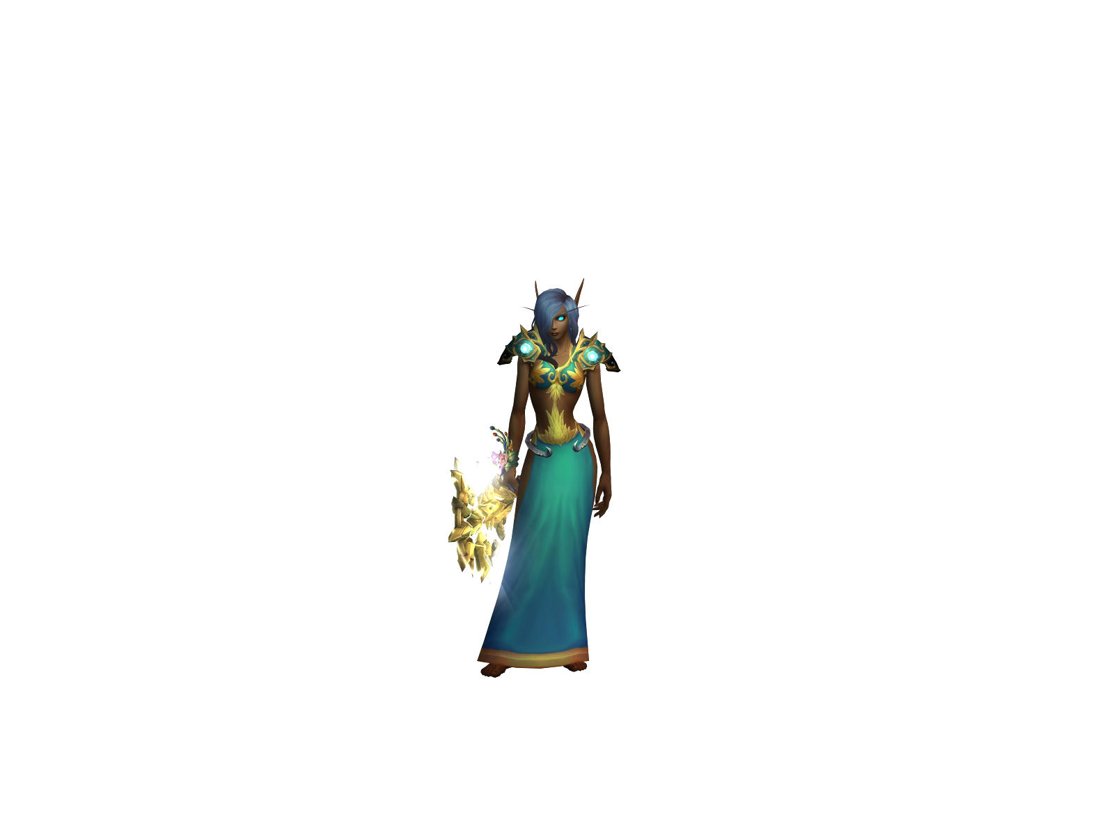 Breasy 3D character render