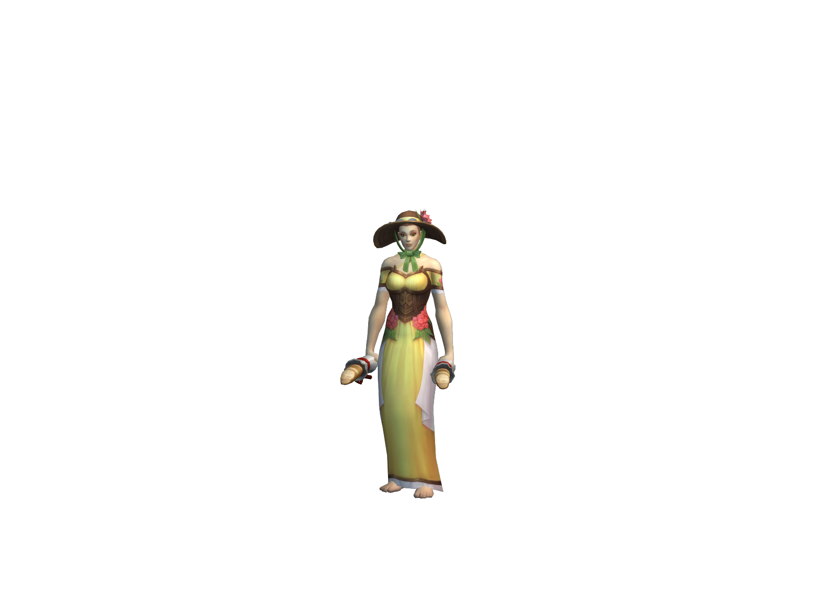 Aeroker 3D character render