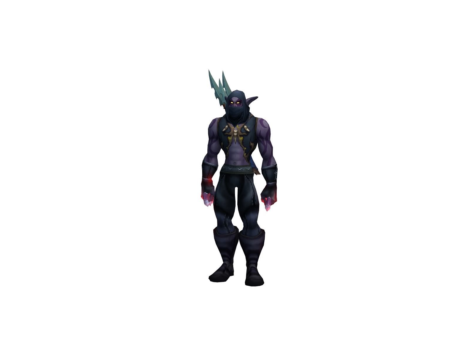 Pádres 3D character render