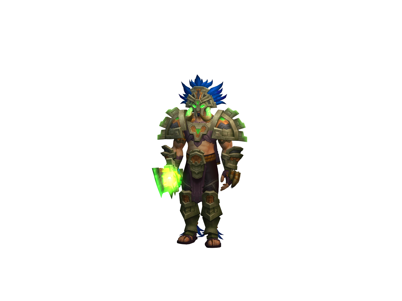 Shieldshaker 3D character render