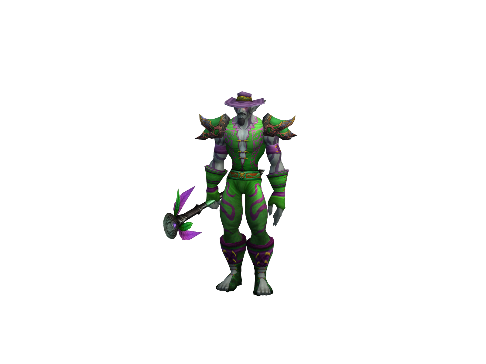 Kraynor 3D character render