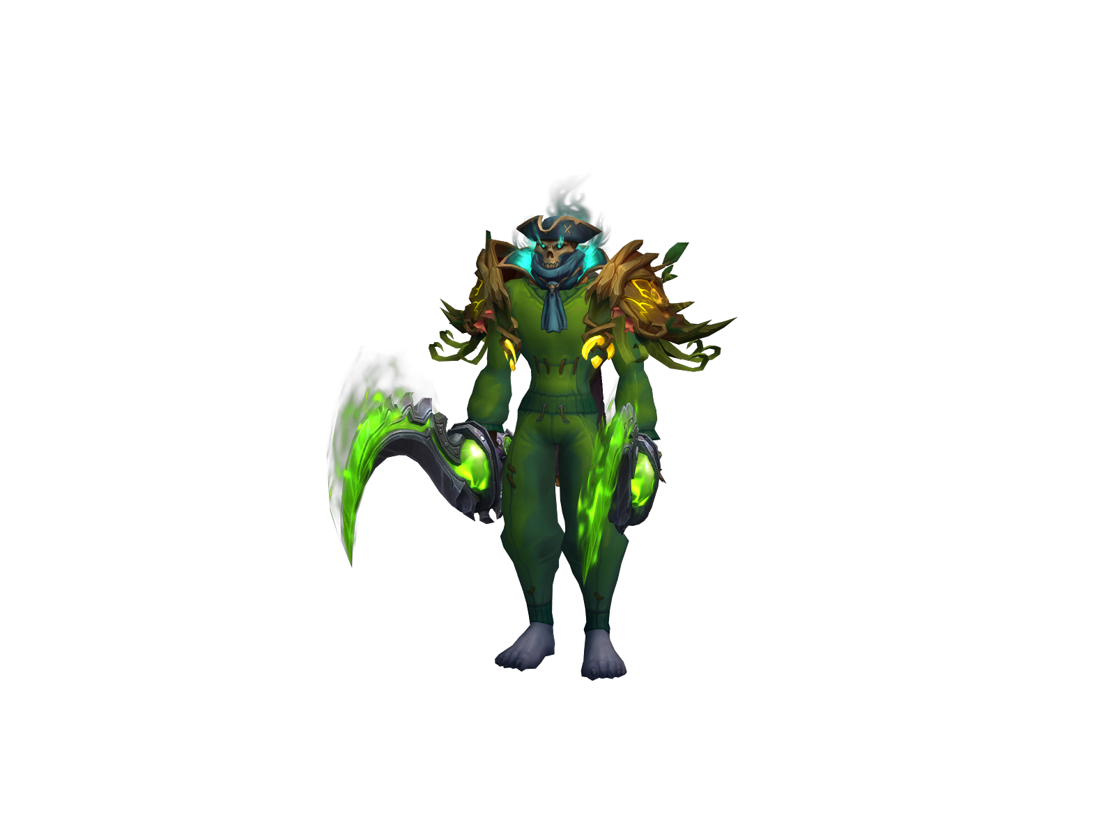 Pkrogue 3D character render